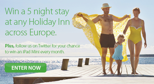 Win a Holiday In Europe