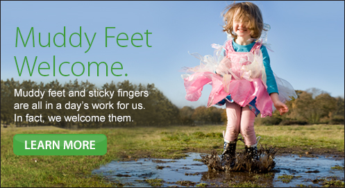 Muddy Feet Welcome